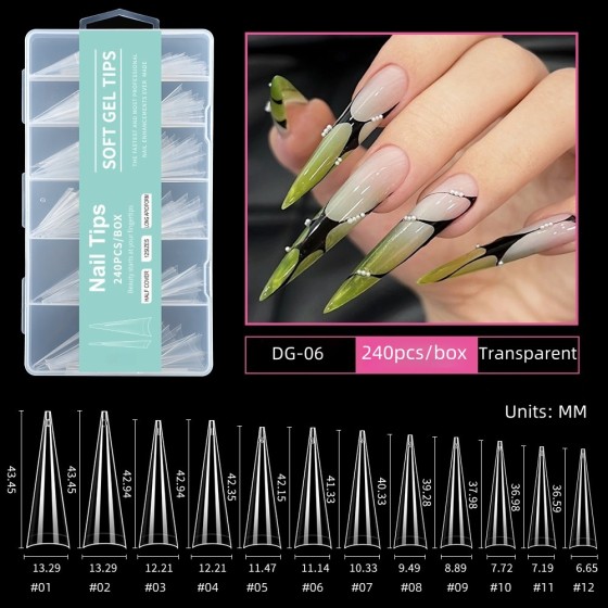 Nail Tips 240pcs/box